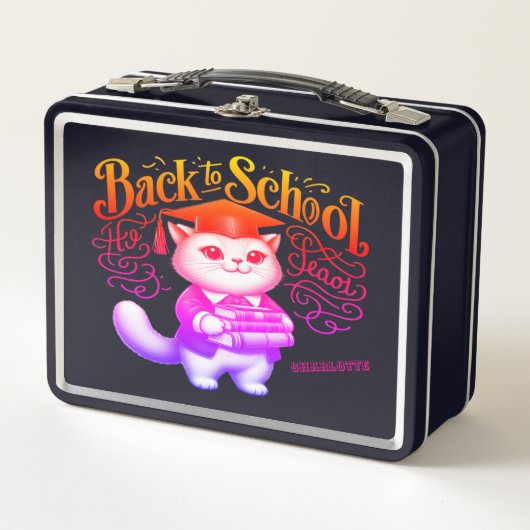 Vorbereitete Katze Lunchbox (Vorderseite)