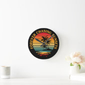 VORBEREITETE SUNSETS RUNDE WANDUHR (Zuhause)