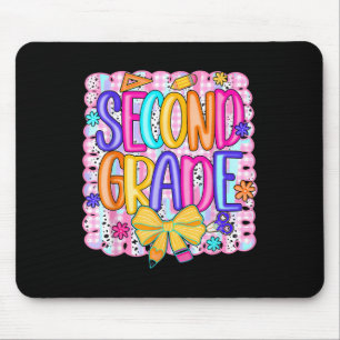 Vorbereitete zweite 2. Klasse zurück zur Schule Co Mousepad