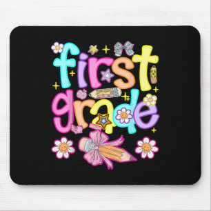 Vorbereiteter Erstklässler Zurück zur Schule 1. Kl Mousepad
