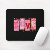 Vorbereiteter Liebes-Valentin Nk Kokette Schleife Mousepad (Mit Mouse)