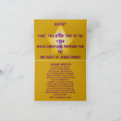 VORBEREITUNG! -Anpassen Feiertagskarte (Innenseite)