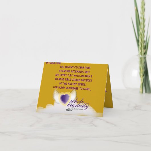 VORBEREITUNG! -Anpassen Feiertagskarte (Rückseite)