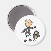 Vorbereitung auf das Hochzeitsnachtsmagnet Magnet (Vorderseite/Rückseite)