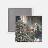 VORBEREITUNG AUF DAS WEIHNACHTSESSEN MAGNET (Vorderseite/Rückseite)