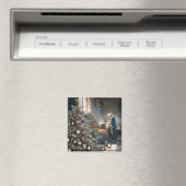 VORBEREITUNG AUF DAS WEIHNACHTSESSEN MAGNET (In Situ (Geschirrspüler))