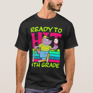 Vorbereitung auf den 4. Baseball-Grad-Rückzug in d T-Shirt