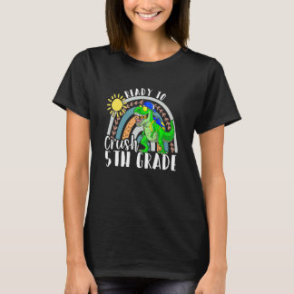 Vorbereitung auf den 5. Grad Trex ersten Schultag T-Shirt