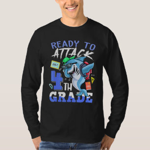 Vorbereitung auf den Angriff 4. Klasse ersten Tag T-Shirt