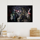 Vorbereitung auf den Ausgang Poster (Küche)