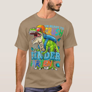 Vorbereitung auf den Crush Kindergarten Dinosaurie T-Shirt