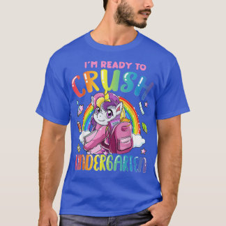 Vorbereitung auf den Crush Kindergarten Einhorn zu T-Shirt