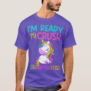Vorbereitung auf den Crush Kindergarten Einhorn zu T-Shirt