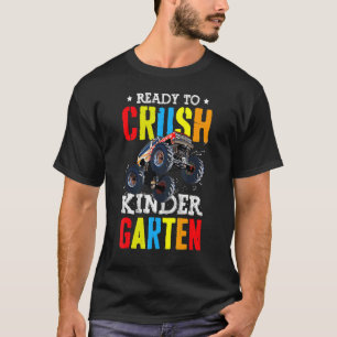 Vorbereitung auf den Crush Kindergarten Monster Tr T-Shirt