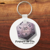 Vorbereitung auf den Die von Schlüsselanhänger (Vorderseite)