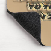 Vorbereitung auf den Erfolg im Jahr 2025 Mousepad (Ecke)