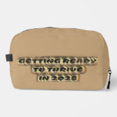 Vorbereitung auf den Erfolg im Jahr 2025 Waschbeutel (Vorderseite)