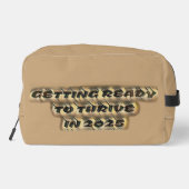 Vorbereitung auf den Erfolg im Jahr 2025 Waschbeutel (Rückseite)