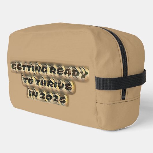 Vorbereitung auf den Erfolg im Jahr 2025 Waschbeutel (Linke Seite)
