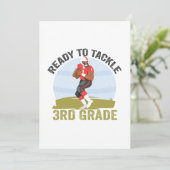 Vorbereitung auf den Kampf gegen die 3. Klasse Fuß Ankündigung (Stehend Vorderseite)