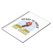 Vorbereitung auf den Kampf gegen die 3. Klasse Fuß Notizblock (Linke Seite)