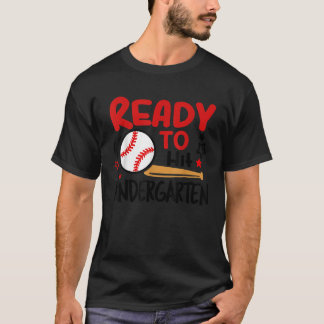 Vorbereitung auf den Kindergarten Baseball im Vors T-Shirt