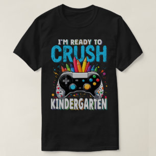 Vorbereitung auf den Kindergarten-Gamer zurück zur T-Shirt