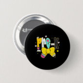 Vorbereitung auf den Schulstart Pre-k Niedlich Kok Button (Vorne & Hinten)