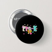 Vorbereitung auf den Schulstart Pre-k Süße Kokette Button (Vorne & Hinten)