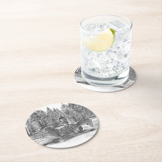 Vorbereitung auf den Start Runder Pappuntersetzer (Vor Ort)