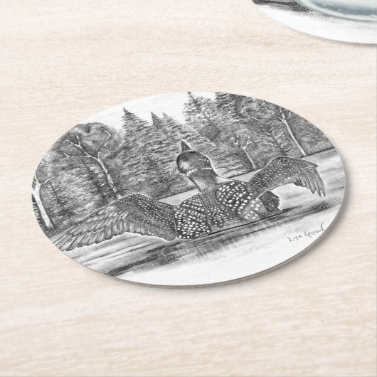 Vorbereitung auf den Start Runder Pappuntersetzer (Angewinkelt)