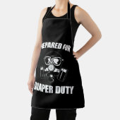 Vorbereitung auf den Windelunterricht T Shirt Schürze (InSitu)