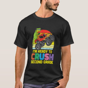 Vorbereitung auf den zerkleinerten Monster der zwe T-Shirt