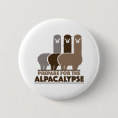 Vorbereitung auf die Alpacalypse Button (Vorderseite)