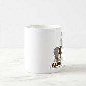 Vorbereitung auf die Alpacalypse Kaffeetasse (Mittel)
