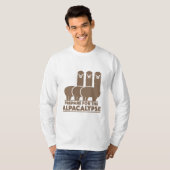 Vorbereitung auf die Alpacalypse T-Shirt (Vorne ganz)