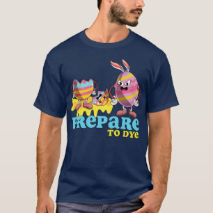Vorbereitung auf die Färbung von Eiern Funny Oster T-Shirt