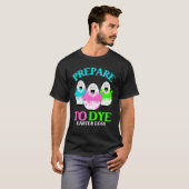 Vorbereitung auf die Färbung von Funny Egg Jagen O T-Shirt (Vorne ganz)