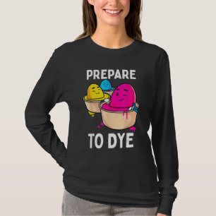 Vorbereitung auf die Färbung von Ostereiern, die E T-Shirt