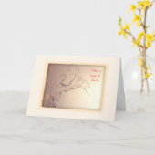 Vorbereitung auf die Frühjahrsförderung Karte (Gelbe Blume)