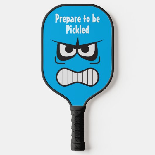 Vorbereitung auf die Pickled Fierce Warrior Pickleball Schläger (Vorderseite)
