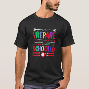 Vorbereitung auf die Rückkehr des schulischen Lehr T-Shirt