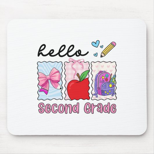 Vorbereitung auf die Schule Hello Zweite Klasse Le Mousepad (Vorne)