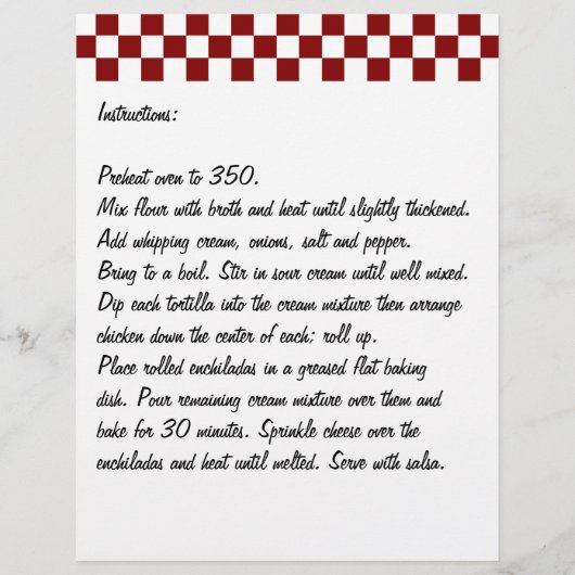 Vorbereitung auf die Tour Rezept Saubere Sahne Flyer (Hinten)