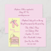 Vorbereitung auf ein Baby-Einladungen Einladung (Vorne/Hinten)