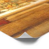 Vorbereitung auf ein Kartenspiel von Carl Larsson Poster (Ecke)