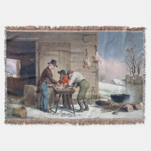 Vorbereitung auf Weihnachten Francis Edmonds 1851 Decke