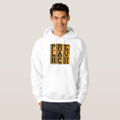 Vorbereitung, Bühne der Mutterschaft Hoodie (Vorne ganz)