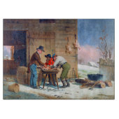 Vorbereitung der Türkei Weihnachten Francis Edmond Schneidebrett (Vorderseite)