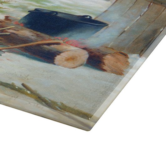 Vorbereitung der Türkei Weihnachten Francis Edmond Schneidebrett (Ecke)